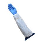 Vienkartiniai antrankoviai, PE, machine made, balti (100vnt)