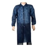 Svečio apsiaustas PP, su spaudėm, mėlyna (1vnt)