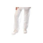 Vienkartinės kelnės PP (polipropileno) medžiagos, baltos