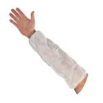 Vienk. antrankoviai, PP, medžiaginiai, balti (100vnt)