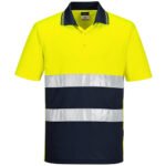 Hi-Vis lengvo svorio kontrastiniai Polo marškinėliai S/S S175