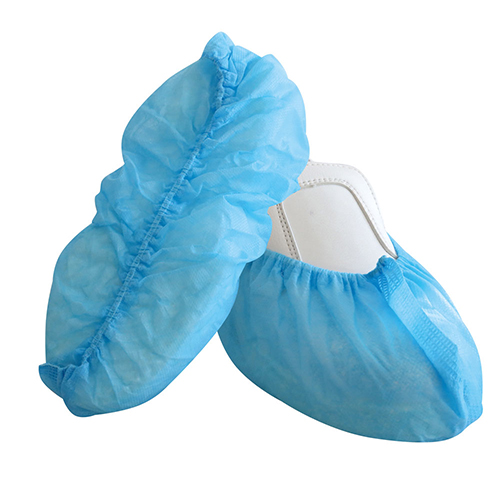 FRM120017.jpg Vienkartiniai antbačiai Hygomat dispenseriams neslįstantis padas su gumine juostele, PP 46x15 cm, mėlynos spalvos, 100 vnt. - Image 1