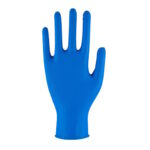 Abena THOR Ultra Grip nitrilinės vienkartinės pirštinės, labai stiprios, 6.5g, mėlynos M/L/XL/XXL (100vnt) - Image 2