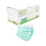 Medicininės kaukės Medi-Inn, 3 sl., tipas II, >99% (50vnt) - Image 2