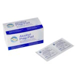 Spiritinės servetėlės dezinfekcijai, Alcohol Prep Pad (100vnt)