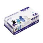 TopGlove Screen touch nitrilinės vienkartinės pirštinės, juodos S/M/L/XL (100vnt) - Image 2