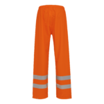 Dry Zone Visible aukšto matomumo PU lietaus kelnės su vertikaliomis atspindžiomis juostomis - Image 2